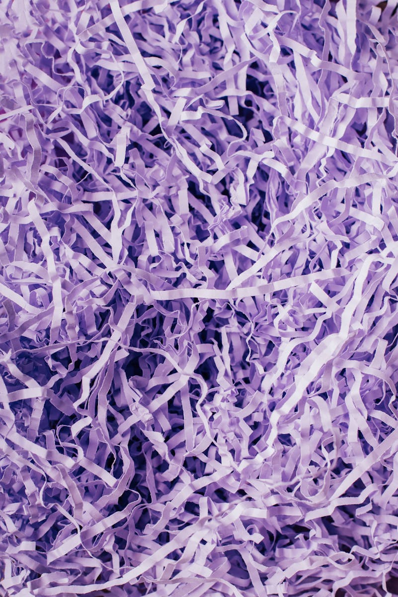 Background of violet crinkle cut paper